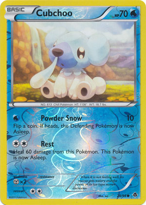 Cubchoo - 28/98 - Common - Reverse Holo